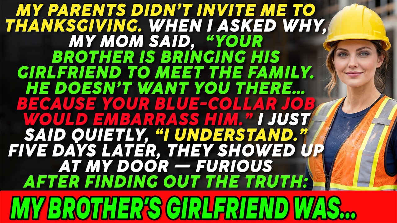 My Parents Didn't Invite Me to Thanksgiving Because My Job Would 