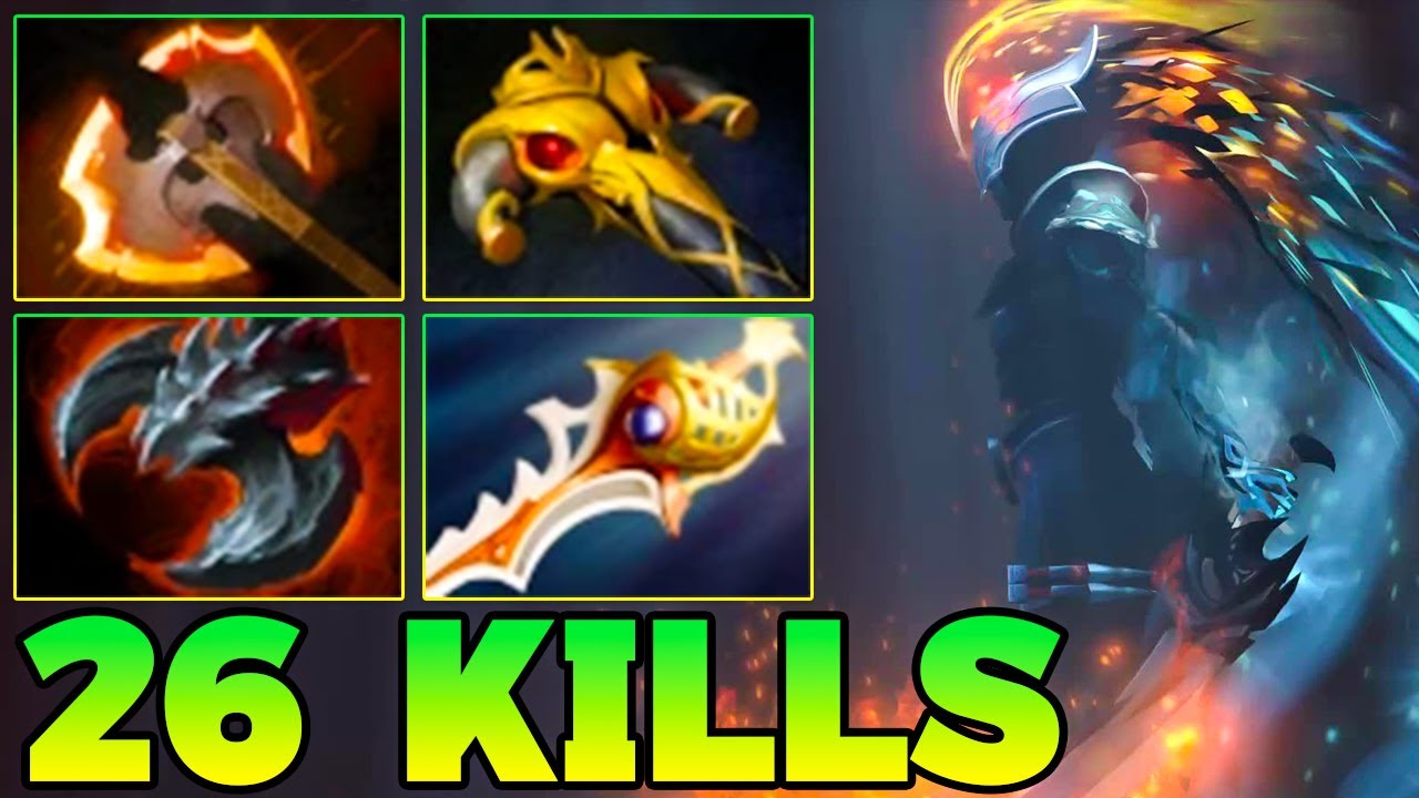 26 Kills Phantom Assassin ! Phantom Assassin Dota 2 Safelane Guide Gameplay 7.40 PA