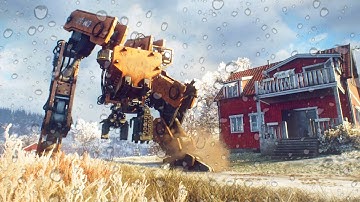 BIG INVASION OF SWEDEN Open World Survival Robot Shooter | Generation Zero Gameplay