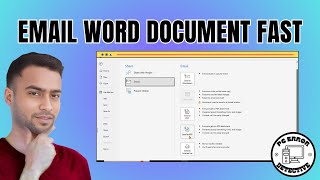 How to Email a Word Document as an Attachment - Step-by-Step Guide (2025)