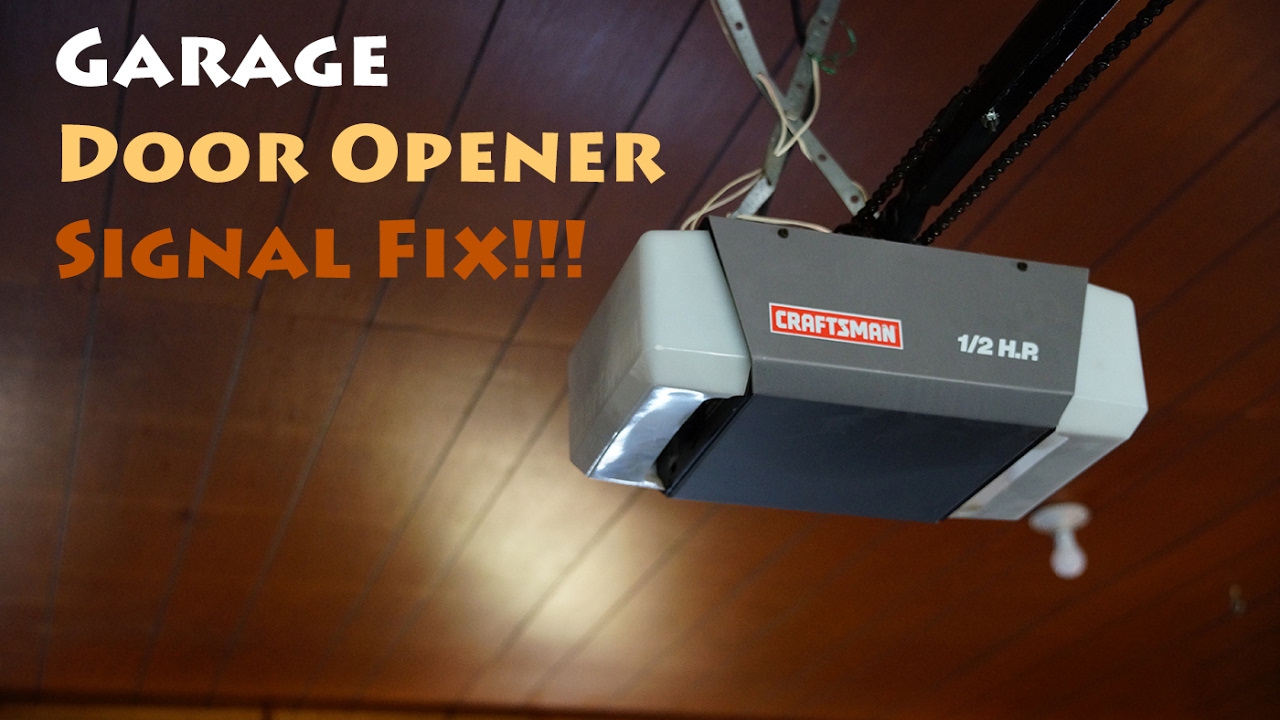 Modern Garage Door Opener Antenna Repair for Small Space