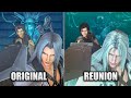 【4K】ZACK VS SEPHIROTH CRISIS CORE REUNION vs ORIGINAL &amp; JENOVA SCENE | FFVII CRISIS CORE REUNION