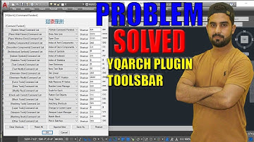 Restore Yqarch Plugin Toolsbar | Yqarch plugin not showing in autocad Problem Solved
