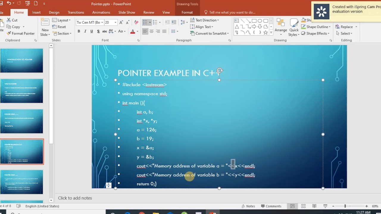 pointer lecture 1 - YouTube