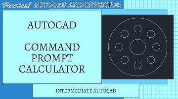 AutoCAD Command Prompt Calculator