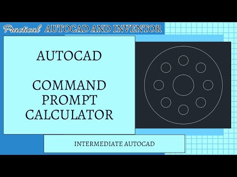 AutoCAD Command Prompt Calculator