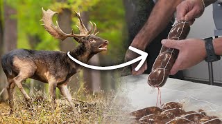 How to make wild venison salami | DIY step by step