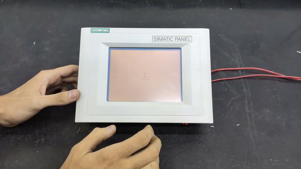 Teste IHM Siemens Simatic Touch Panel TP170B Orçamento 5546 NDS