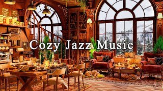 Jazz Relaxing Music with Cozy Coffee Shop Ambience ☕ Jazz Instrumental Music for Work, Study, Unwind