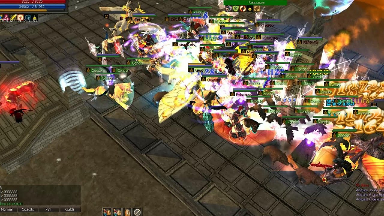 Massacre! Acompanhe um pouco da guerra de Torre de OldLine x Halloween no WYD Atherion