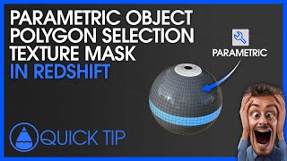 Don't forget this! Tricky Parametric Object Texture Masks in C4D Redshift: Quick Tip