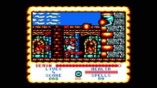 Wizard Willy - Amstrad CPC - ending