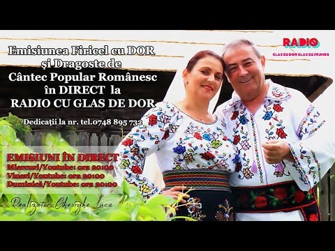 Emisiunea Firicel cu DOR si Dragoste de Cantec Popular Românesc, aici la Radio ‼️ CLICK AICI: ❌👉👇👇👇👇