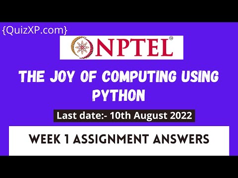NPTEL THE JOY