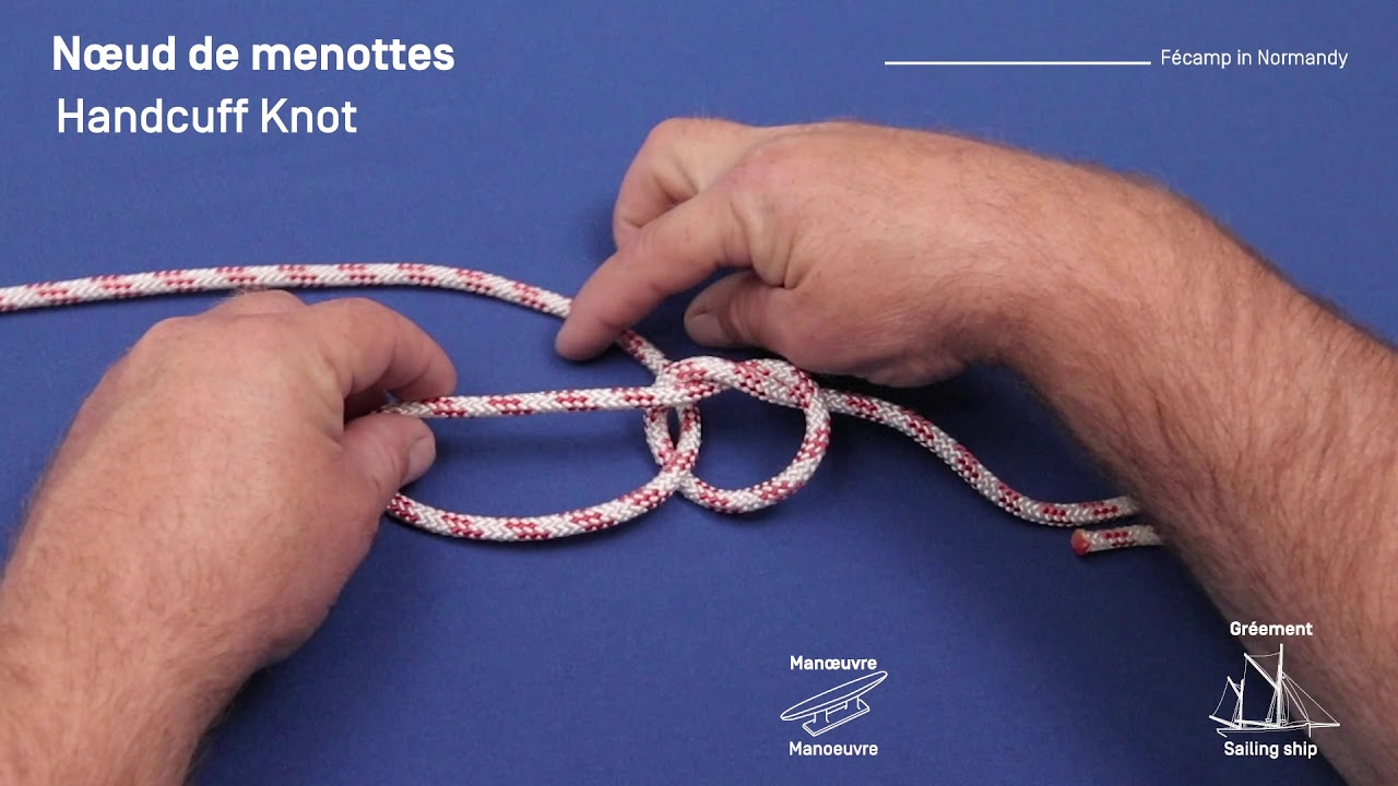 Noeud : de Menottes #Boucle double 