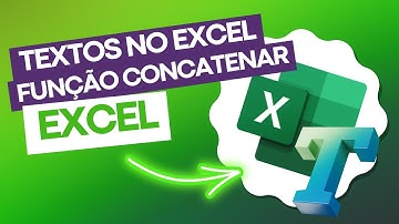 AULA 47 - Funções de texto: FUNÇÃO CONCATENAR | CURSO EXCEL ABSOLUT