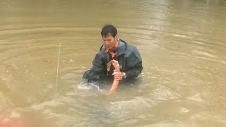 Watch: Dramatic flood rescue in Lousiana