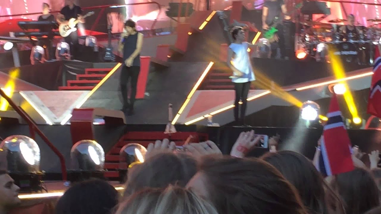 One Direction - What Makes You Beautiful live @ Parken, Copenhagen 16/06-2014