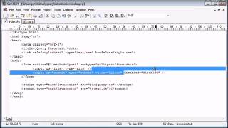 jQuery Tutorial   29   Enable submit button after file selected
