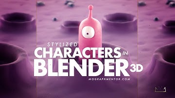 Blender 3D: Stylized Character Modeling & Rigging Course Promo