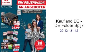 Kaufland DE - DE Folder Spijk 29-12 - 31-12