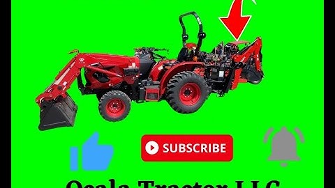 Backhoe Removal on Branson 2515H Tractor feat. Justin | Ocala Tractor.