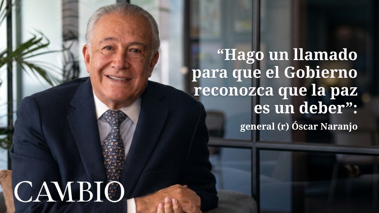 “Hago un llamado para que el Gobierno reconozca la paz como deber”: general(r) Óscar Naranjo