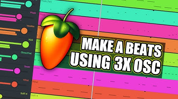 FL Studio Mobile : Making Beats Using 3X OSC Plugins (new update)