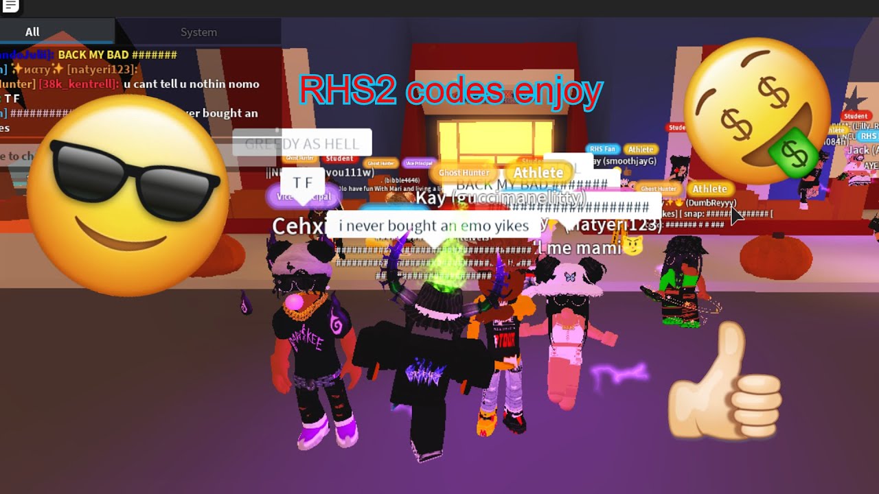 RHS2 codes enjoy ) YouTube