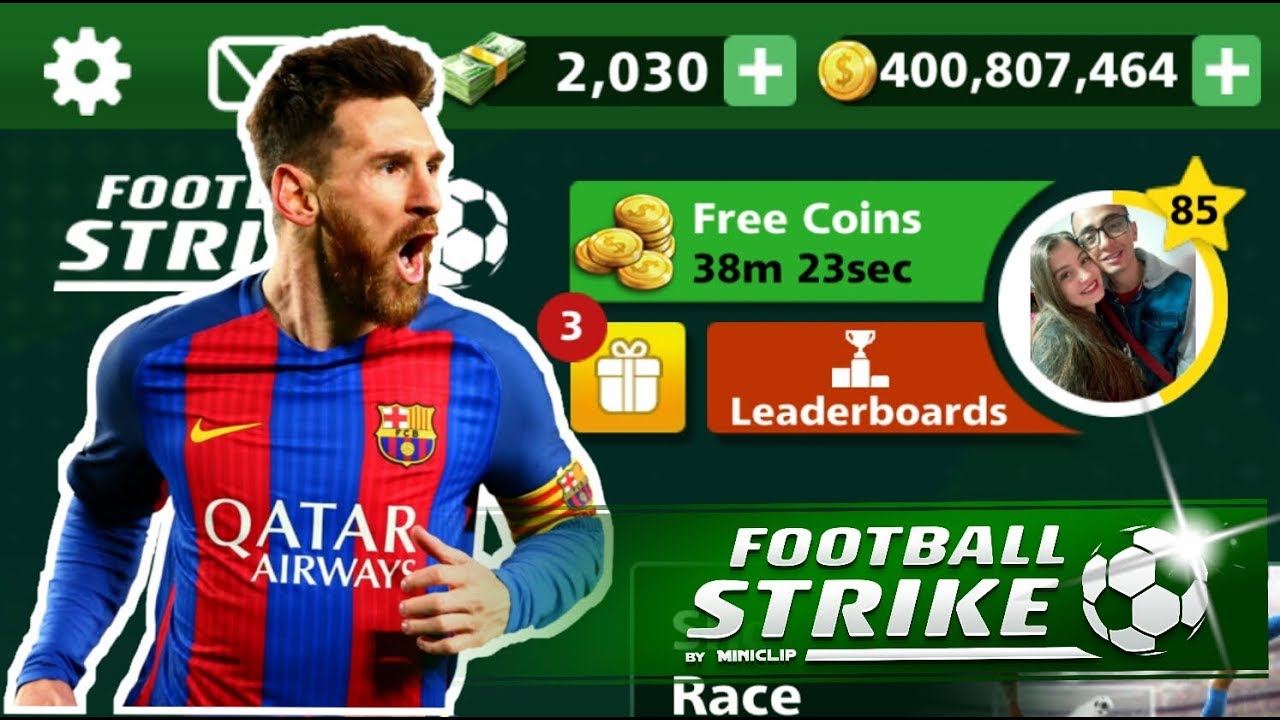 Football Strike - 400 MILLIONS COINS | Leo Ortiz - YouTube