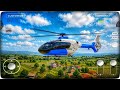 Helicopter simulator 3d flying helicopter in the sky 