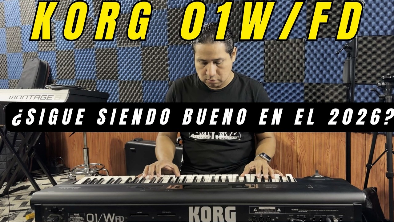 KORG 01W/FD EN 2026? REVISION DE ESTE LEGENDARIO TECLADO