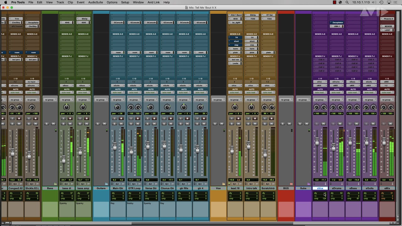 Pro Tools Tech Tip — MTRX Studio Cue Mixes