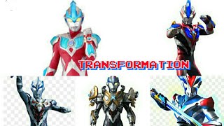 TRANSFORMATION ULTRAMAN GINGA STORIUM,VICTORY KNIGHT,GINGAVICTORY,EXCEED X,X BETA SPARK