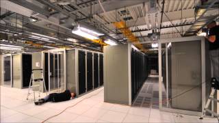 Cold Aisle Containment Installation @ NYIs NJ DC Full HD