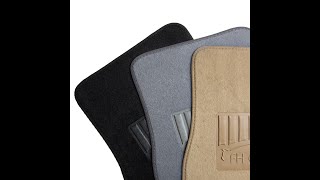 Premium Carpet Floor Mats with Heel Pads FH Group®