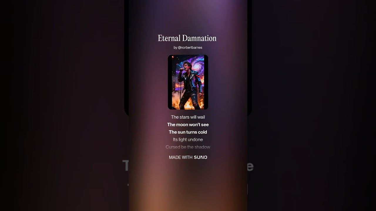 Eternal Damnation (AI-Generated Epic Cyber-Rock Anthem)