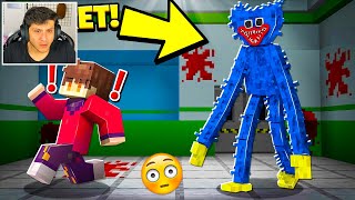 Huggy Wuggy Gi̇zli̇ Evi̇ni̇ Buldum -Minecraft