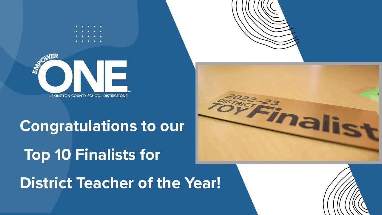 Congratulations to our Top 10 Finalists for District Teacher of the ...