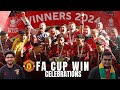 Man united win fa cup against man city title celebrations  erik ten hag discussion ft onemufc