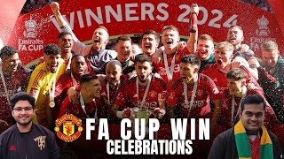 Man United Win FA Cup Against Man City! Title Celebrations & Erik Ten Hag Discussion ft @ONEMUFC