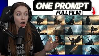ONE PROMPT Made a Full Cinematic Film | invideo AI Text to Video &amp; AI Video Generator Tutorial 2026