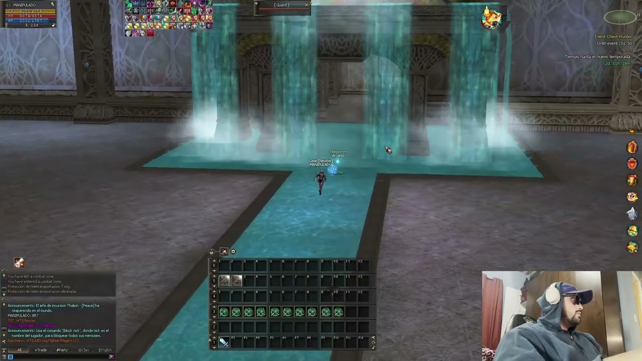 Lineage 2 PvP Gameplay 1v1 duel with damage focused build