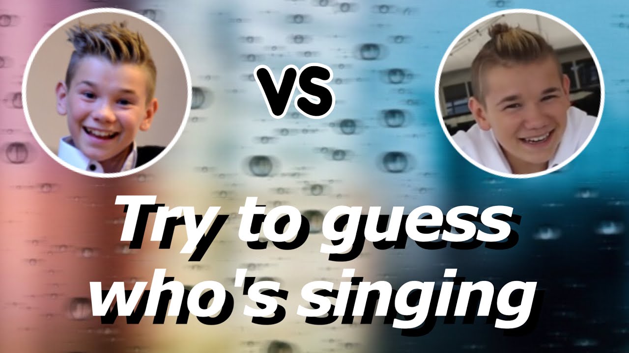 Marcus & Martinus - Try to guess who's singing