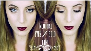 Neutral Eyes | Bold Lip โAshley Engles