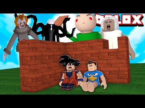 Jogando Roblox - Construa para Sobreviver! 