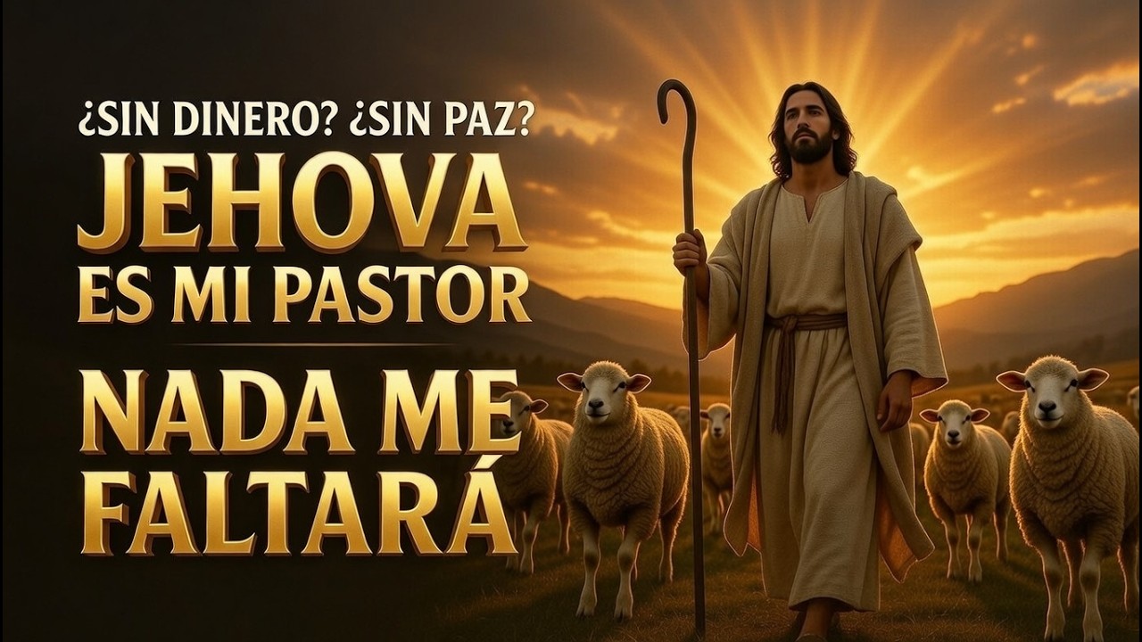 SALMO 23 COMPLETO Cantado y Explicado | Nada Me Faltará HOY | Música hebrea