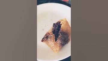 Dragon Boat Festival Authentic Chinese Zongzi Sticky Rice dumpling with sweet red bean #shorts