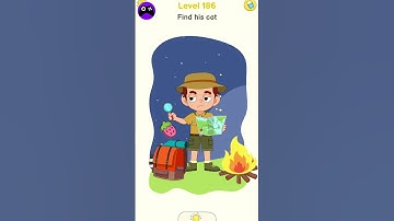 Delete Puzzle level 186 Funny Mobile Games Android ios, Max levels Gameplay Walkthrough #shorts