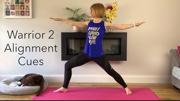 Warrior 2 Alignment Cues | Tutorial | 5mins.